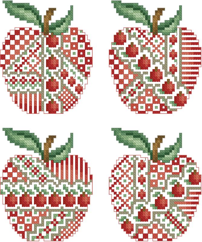 (image for) Crazy Apples Ornaments